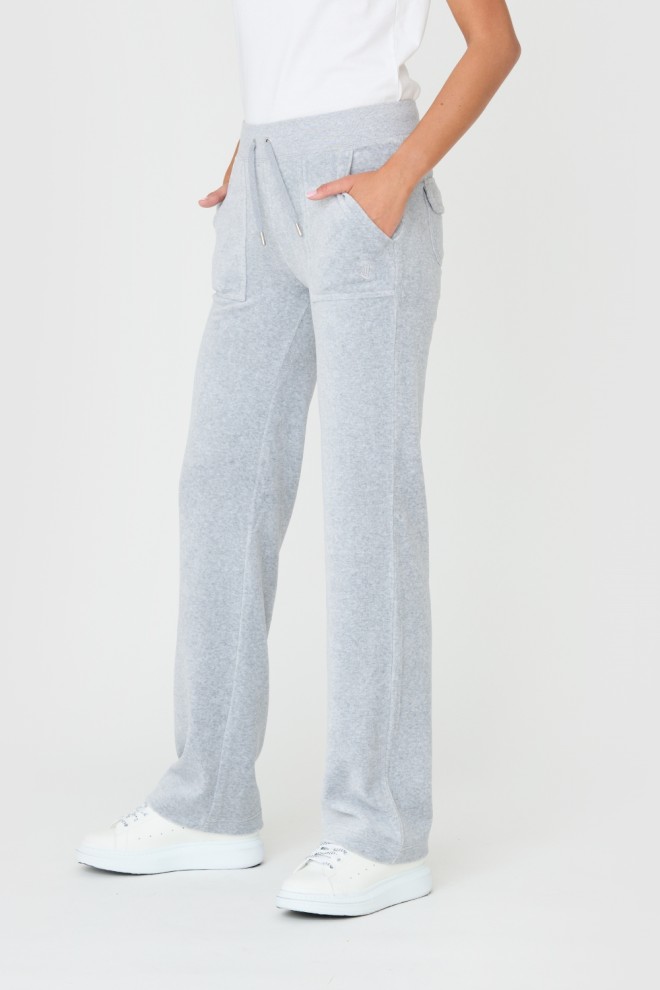 JUICY COUTURE Pantaloni Del Ray gri pentru femei
