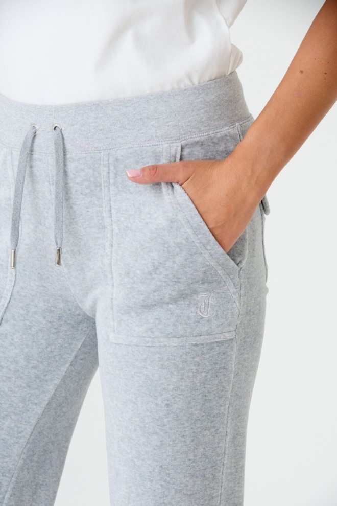 JUICY COUTURE Pantaloni Del Ray gri pentru femei