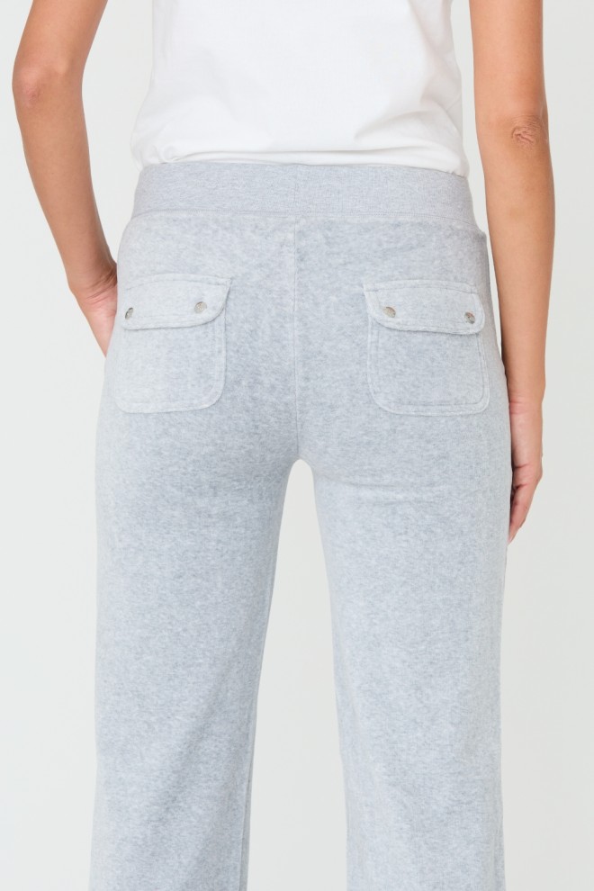 JUICY COUTURE Pantaloni Del Ray gri pentru femei