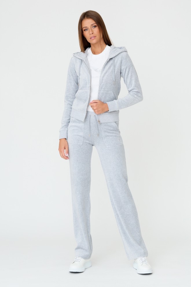 JUICY COUTURE Pantaloni Del Ray gri pentru femei