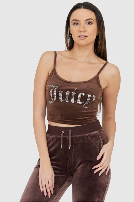 JUICY COUTURE Brown velour...