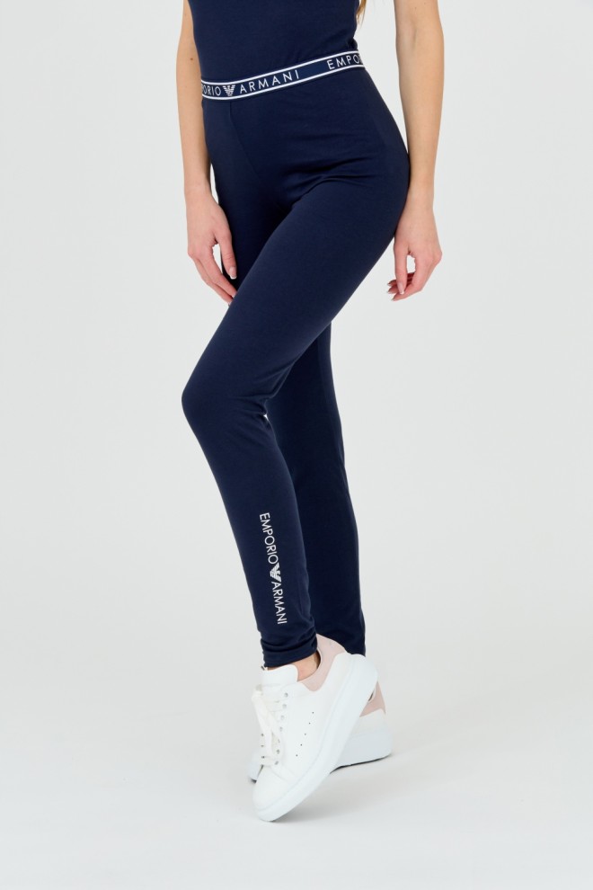 EMPORIO ARMANI Leggings navy blue