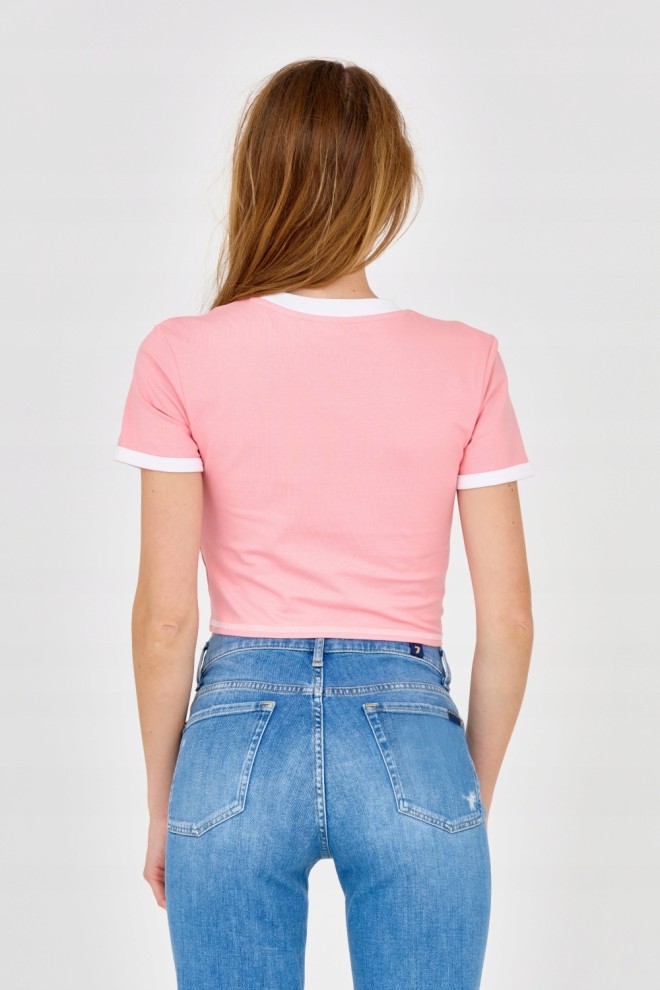 GUESS Pink crop top