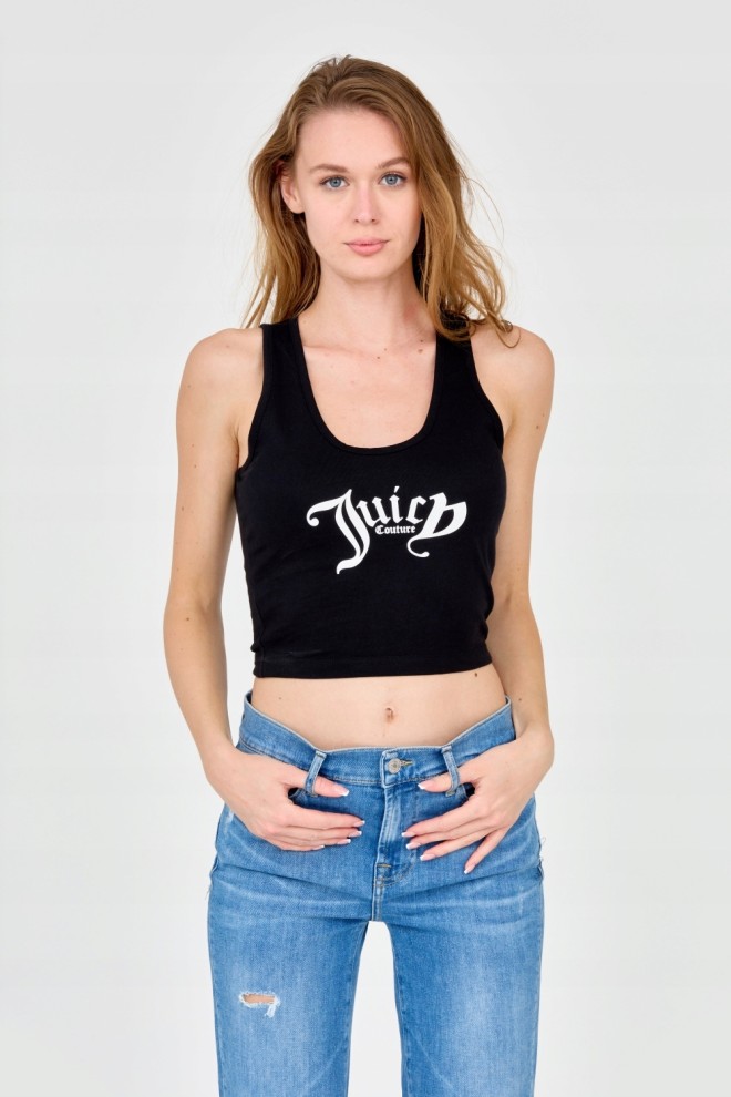 JUICY COUTURE Tricou negru Chrishell pentru femei