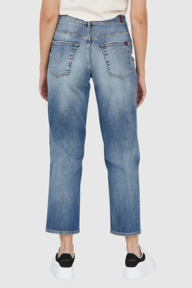 7 FOR ALL MANKIND Light rubbed jeans THE MODERN STRAIGHT Rewritten