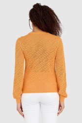 GUESS Pomarańczowy sweterek...