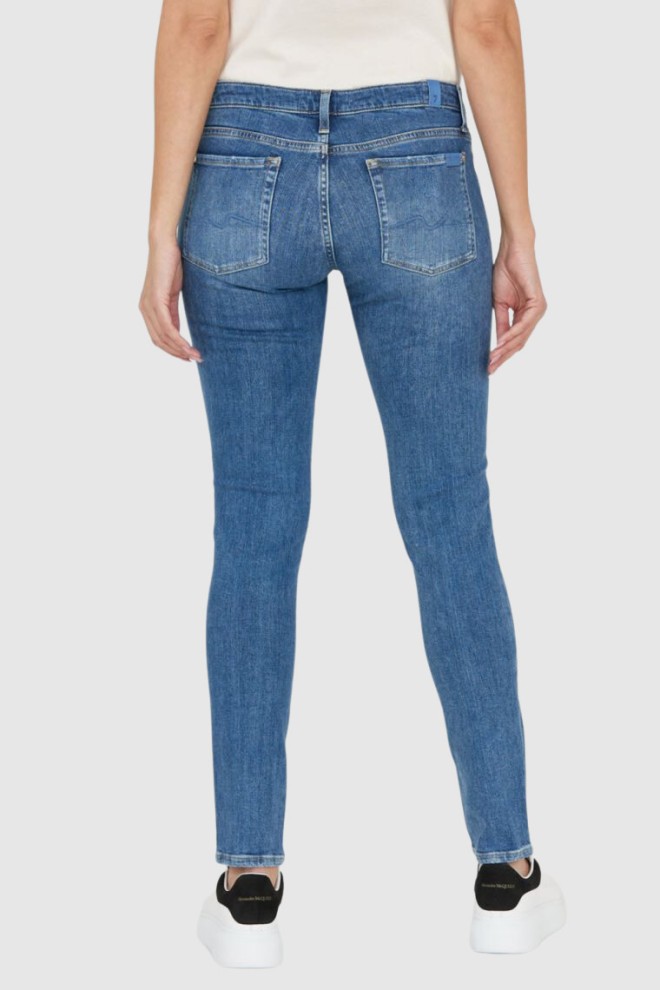 7 FOR ALL MANKIND Blue PYPER SLIM ILLUSION Stride jeans