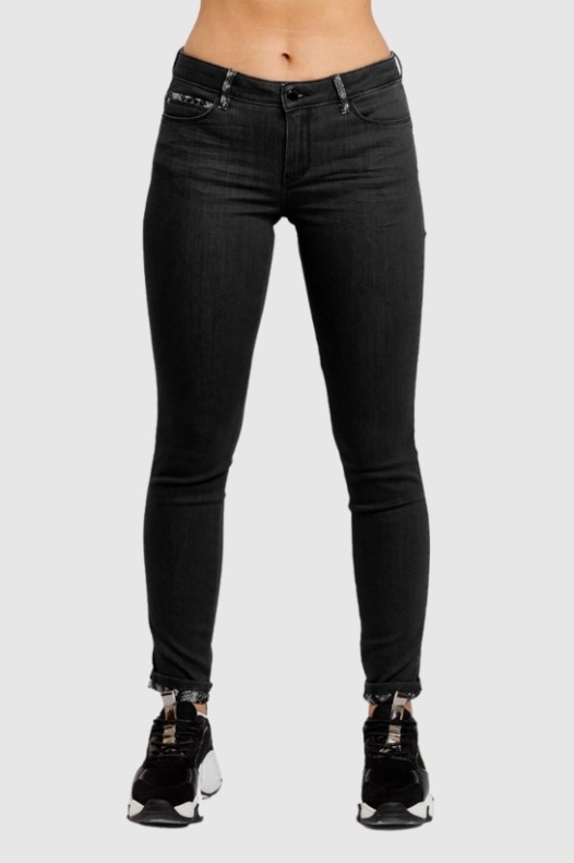 GUESS Czarne jeansy damskie...