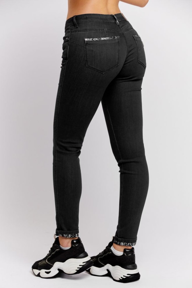 GUESS Black women's jeans Cosy phyton