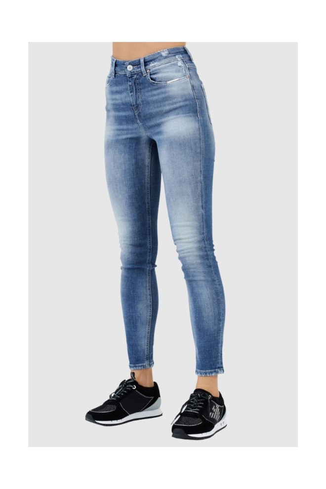 GUESS Blue high-waisted women's jeans