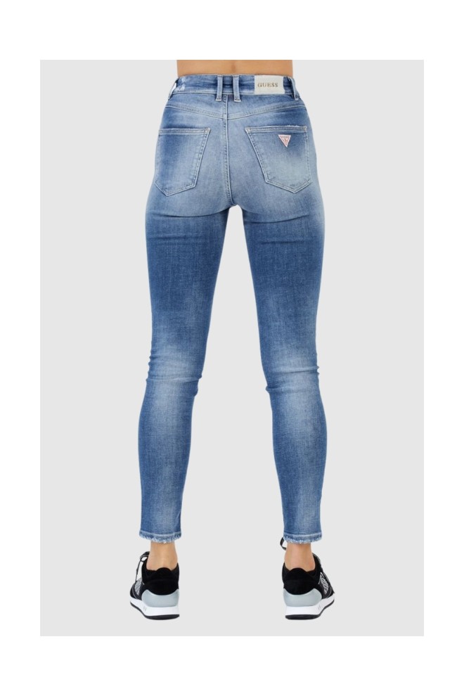 GUESS Blue high-waisted women's jeans