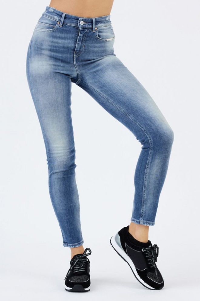 GUESS Blue high-waisted women's jeans