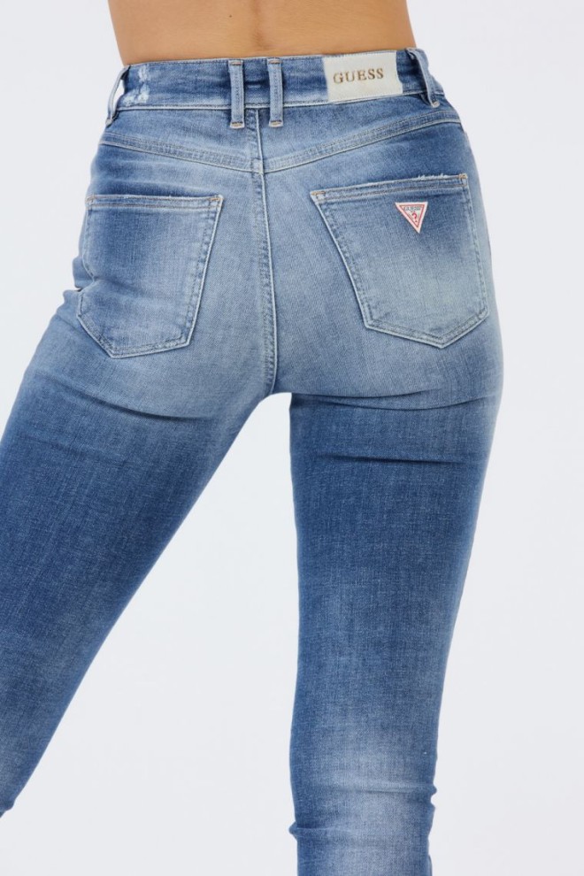 GUESS Blue high-waisted women's jeans