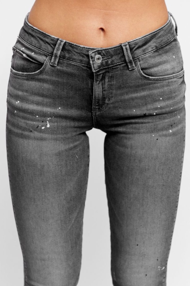 GUESS Grey women's jeans with glitter