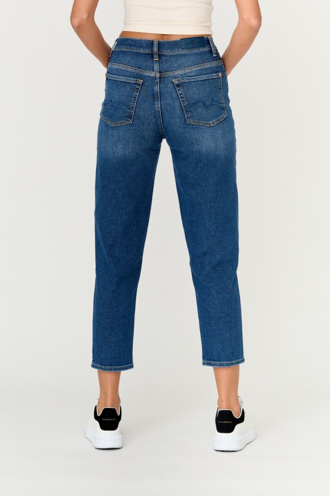 7 FOR ALL MANKIND Blugi bleumarin pentru femei MALIA LUXE VINTAGE BLUEPRINT