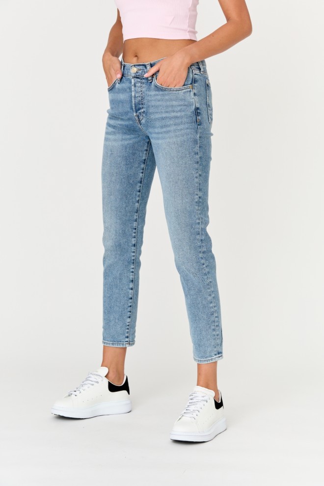 7 FOR ALL MANKIND Blugi blue jeans pentru femei JOSEFINA LUXE VINTAGE SELFMADE