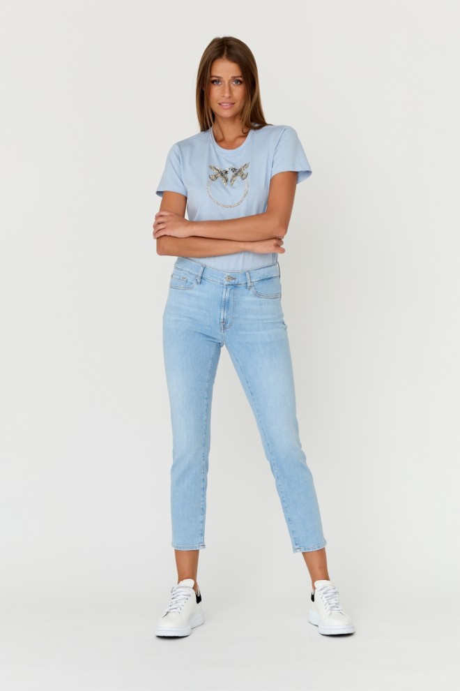 7 FOR ALL MANKIND Blugi ușori pentru femei Wind Catcher