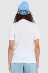 DSQUARED2 Biały t-shirt damski z logo icon