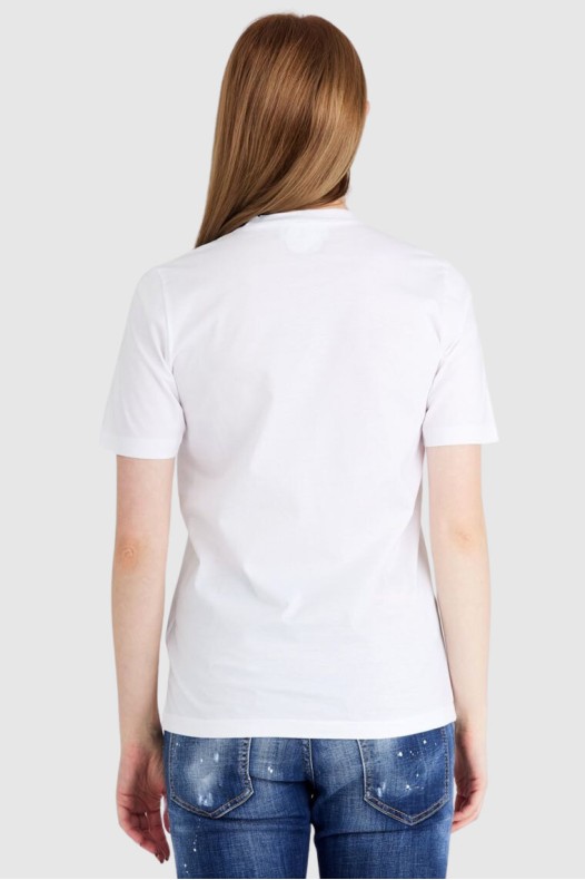 DSQUARED2 Biały t-shirt...