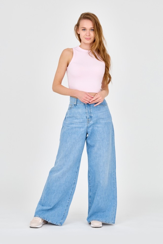 7 FOR ALL MANKIND Blue Zoey Jeans