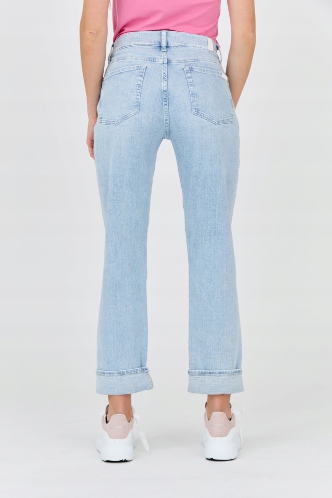 7 FOR ALL MANKIND Blugi ușori pentru femei Relaxed Skinny