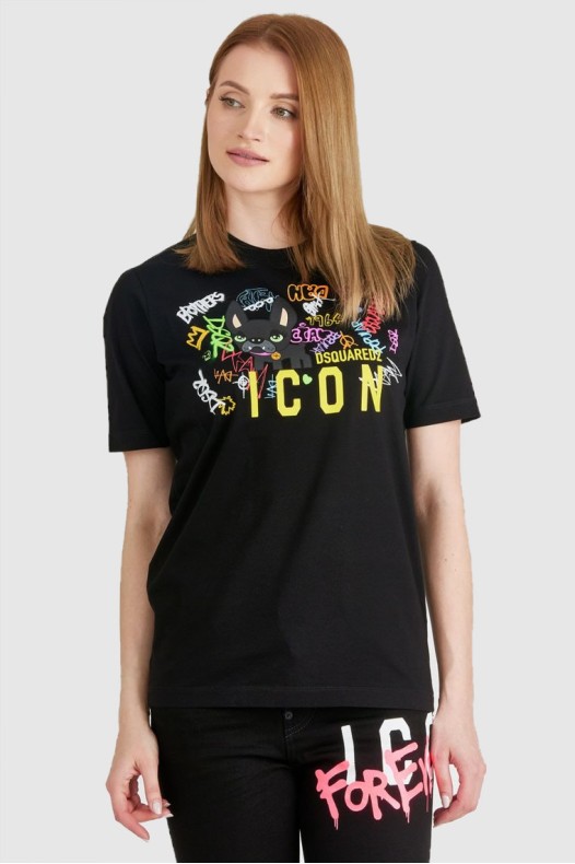 DSQUARED2 Tricou negru...