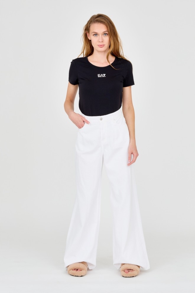 7 FOR ALL MANKIND Blugi albi pentru femei Zoey