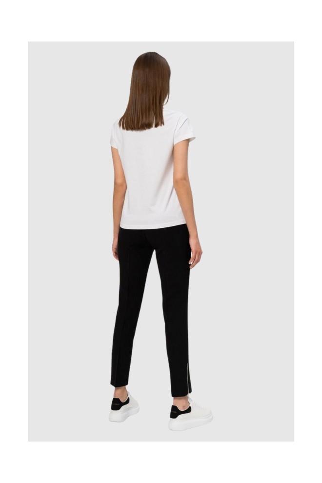 GIVENCHY Tricou alb pentru femei cu logo vintage negru