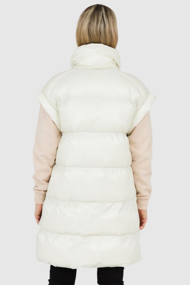 BLAUER Ecru lung fără mâneci Daisy pentru femei