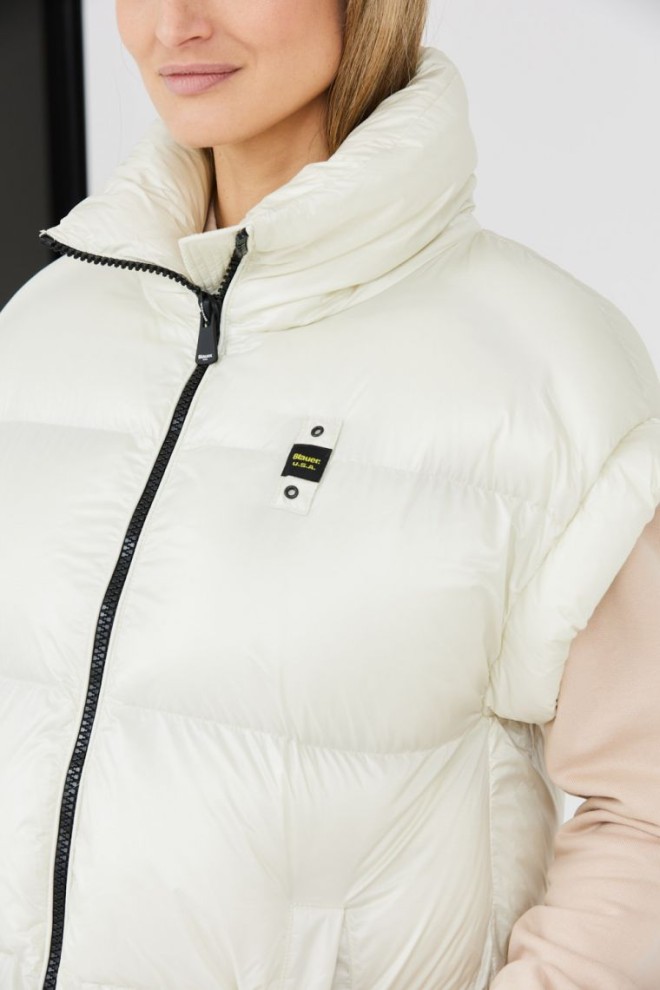 BLAUER Ecru lung fără mâneci Daisy pentru femei