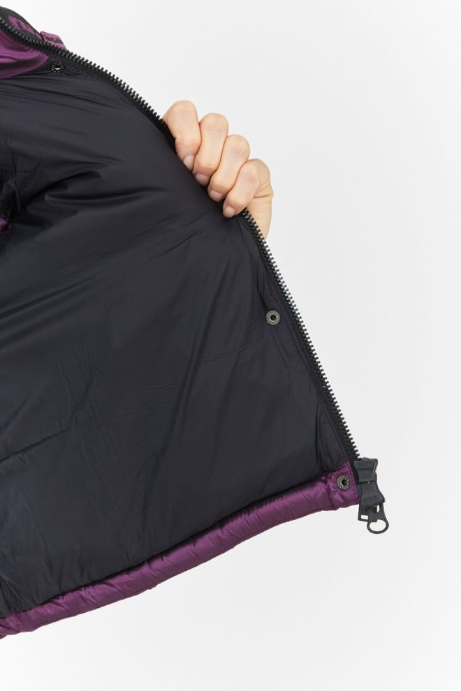 INVICTA Femeii violet în jos scurt fără mâneci