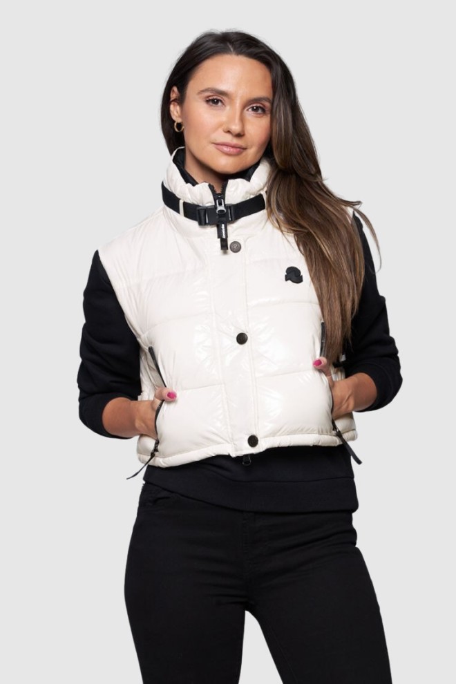 Rochie fără mâneci pentru femei INVICTA White Down