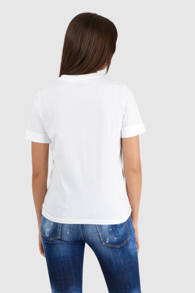 GUESS White printed women's t-shirt