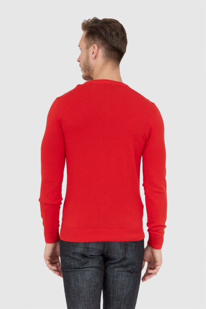 AERONAUTICA MILITARE Red men's sweater