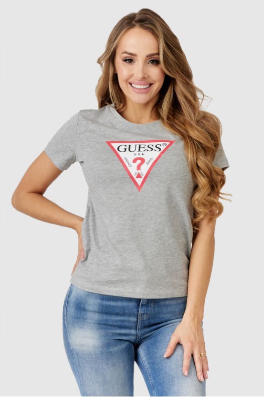 GUESS Grey women's t-shirt...