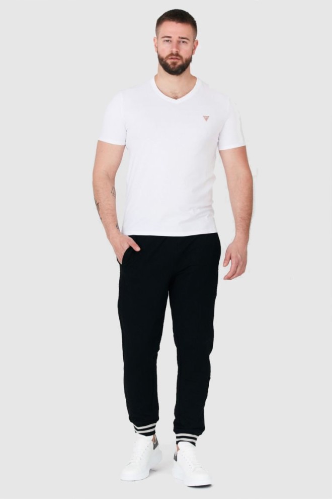 Pantaloni de trening pentru bărbați GUESS Black