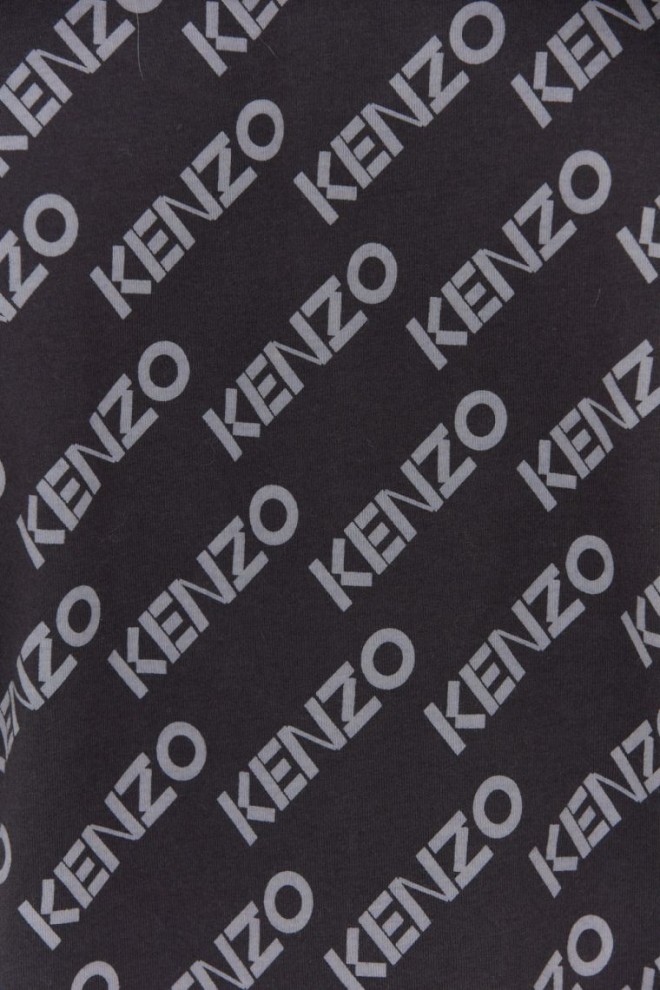 KENZO Czarny t-shirt damski w logo