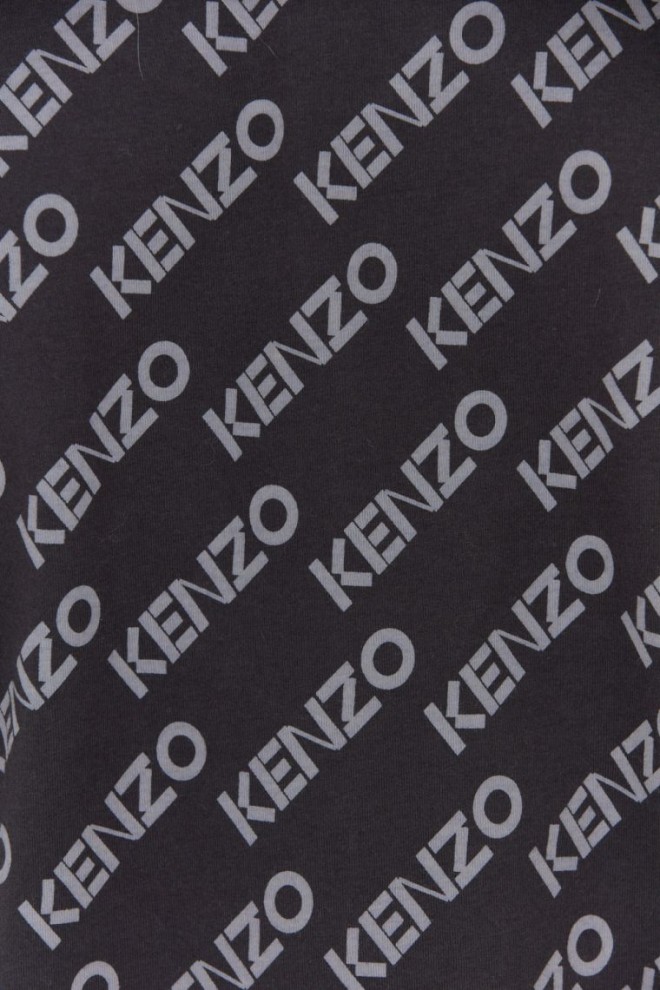 KENZO Tricou negru cu logo pentru femei