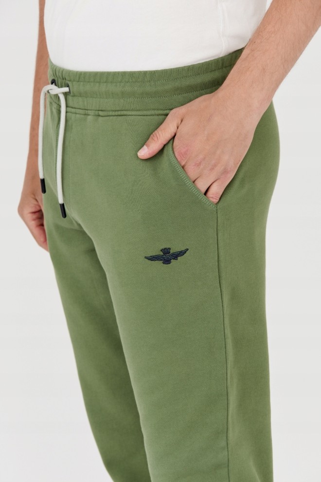 AERONAUTICA MILITARE Men's green pants