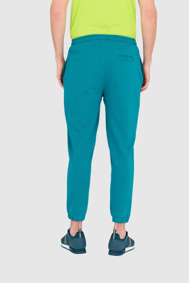 LA MARTINA Turquoise men's sweatpants