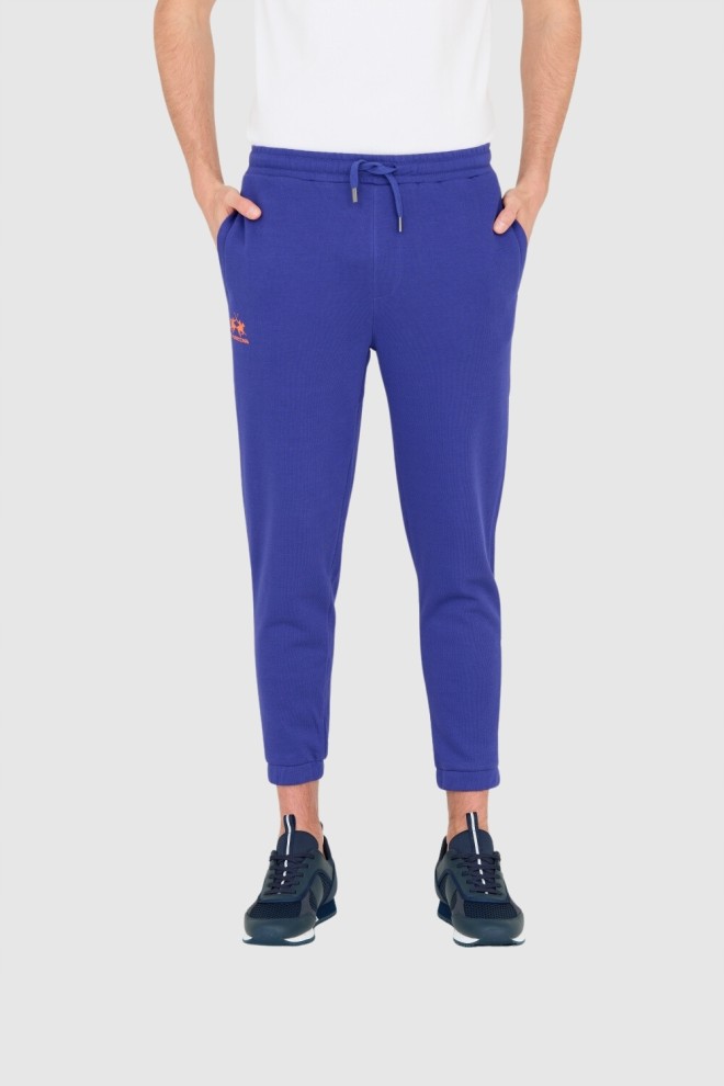 LA MARTINA Purple Men's Regular Fit Pants