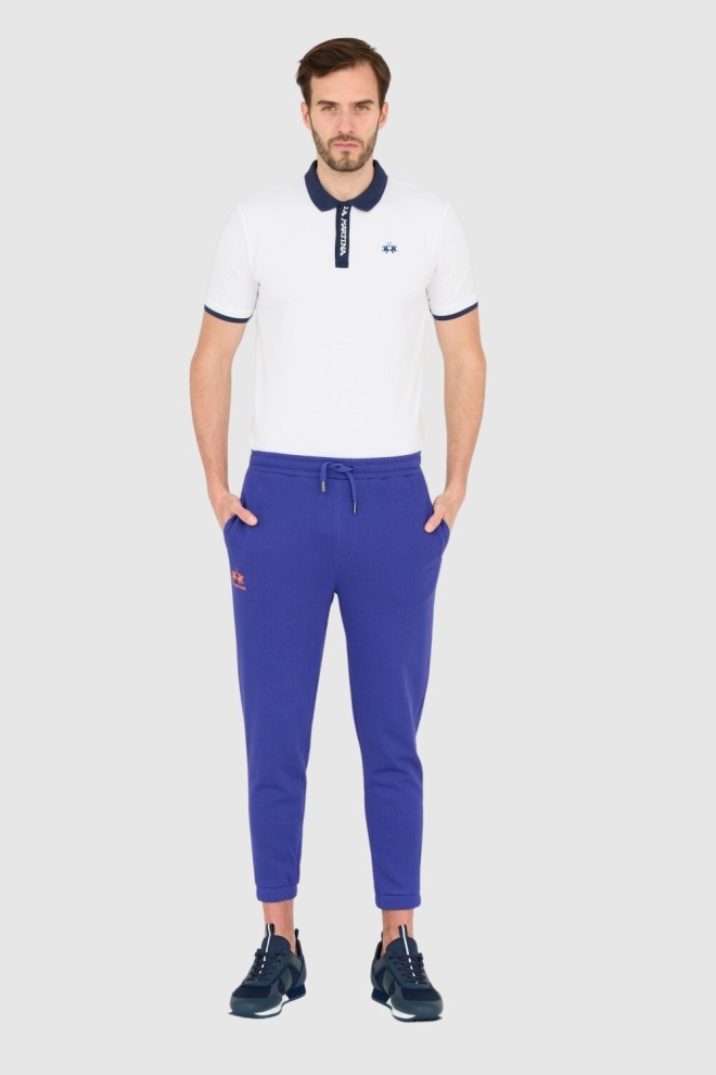 Pantaloni LA MARTINA Purple Regular Fit pentru bărbați