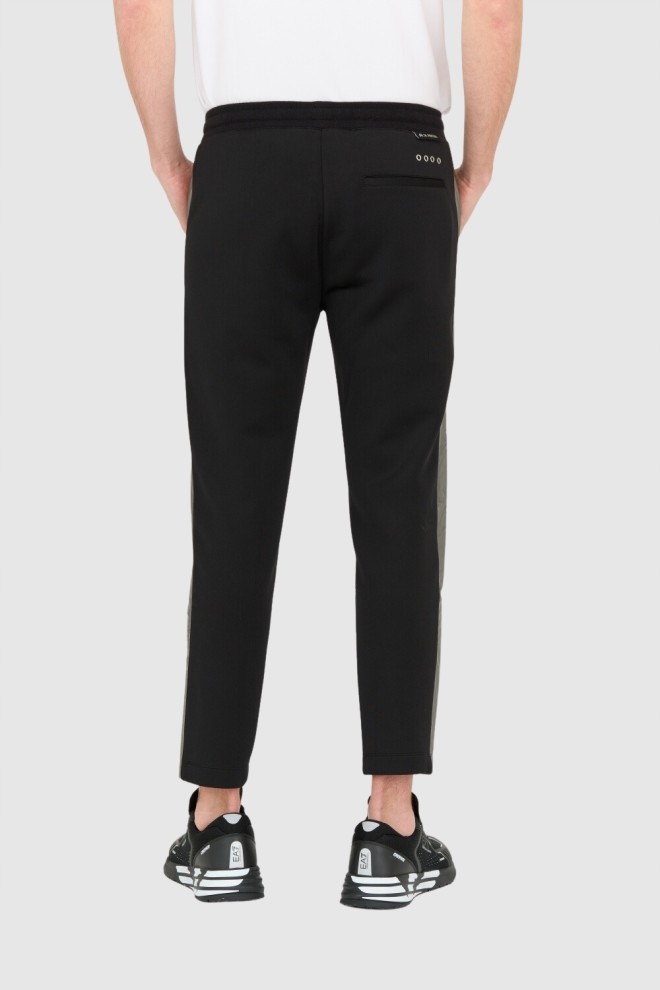 LA MARTINA Black Men's Slim Fit Pants