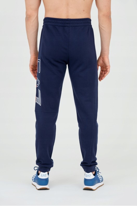 EA7 Long navy blue sweatpants