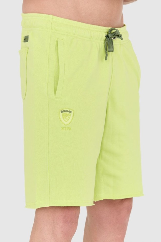 BLAUER Green Shorts