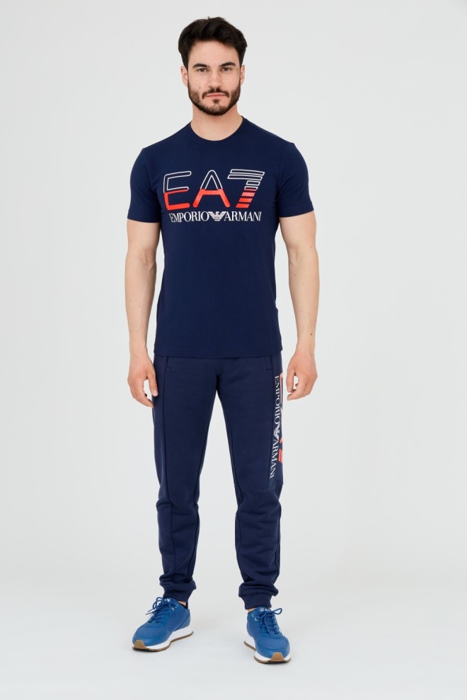 EA7 Long navy blue sweatpants