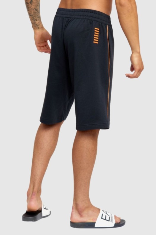 EA7 Navy blue cotton shorts...