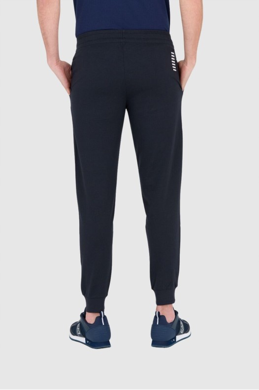 EA7 Navy blue men's sweatpants