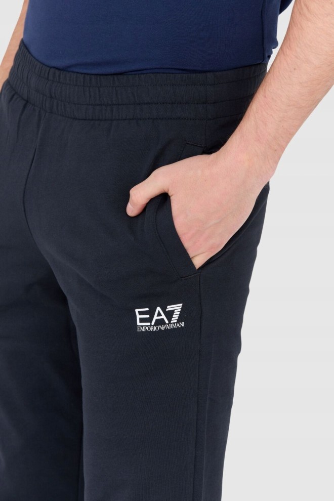 EA7 Navy blue men's sweatpants