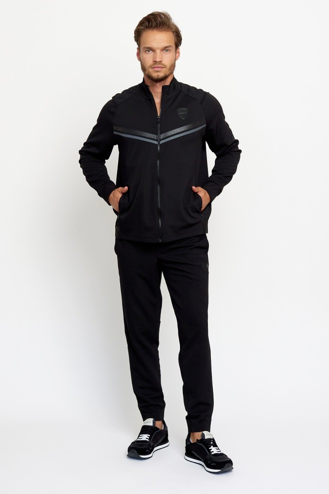 EA7 Pantaloni de trening pentru bărbați cu dungi